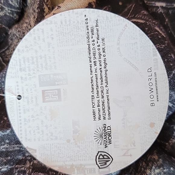 Harry Potter Marauder's Map Infinity Fashion Scarf I Solemnly Swear. - Picture 2 of 8